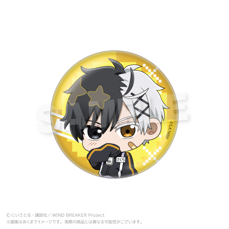 WIND BREAKER トレーディング缶バッジ ジャージエプロンver. PCS - 公式商品画像 | AniSmile