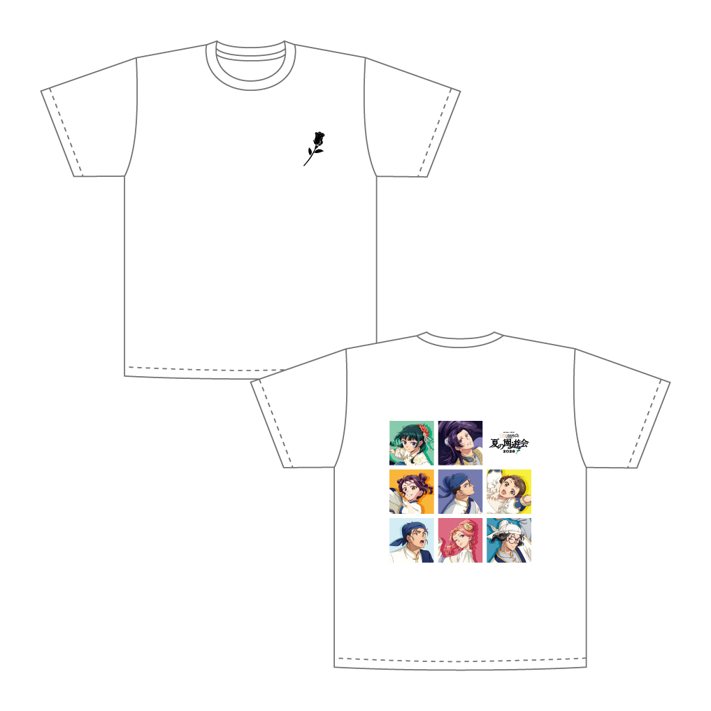 薬屋のひとりごと Tシャツ(キービジュアル) 夏の園遊会2026Ver. - AniSmile