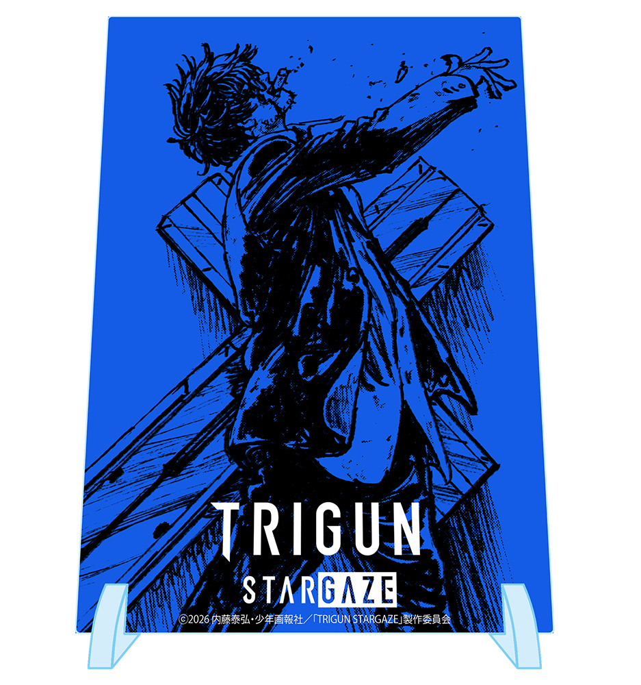 TRIGUN STARGAZE ニコラスビジュアル アクリルパネル - 公式商品画像 | AniSmile
