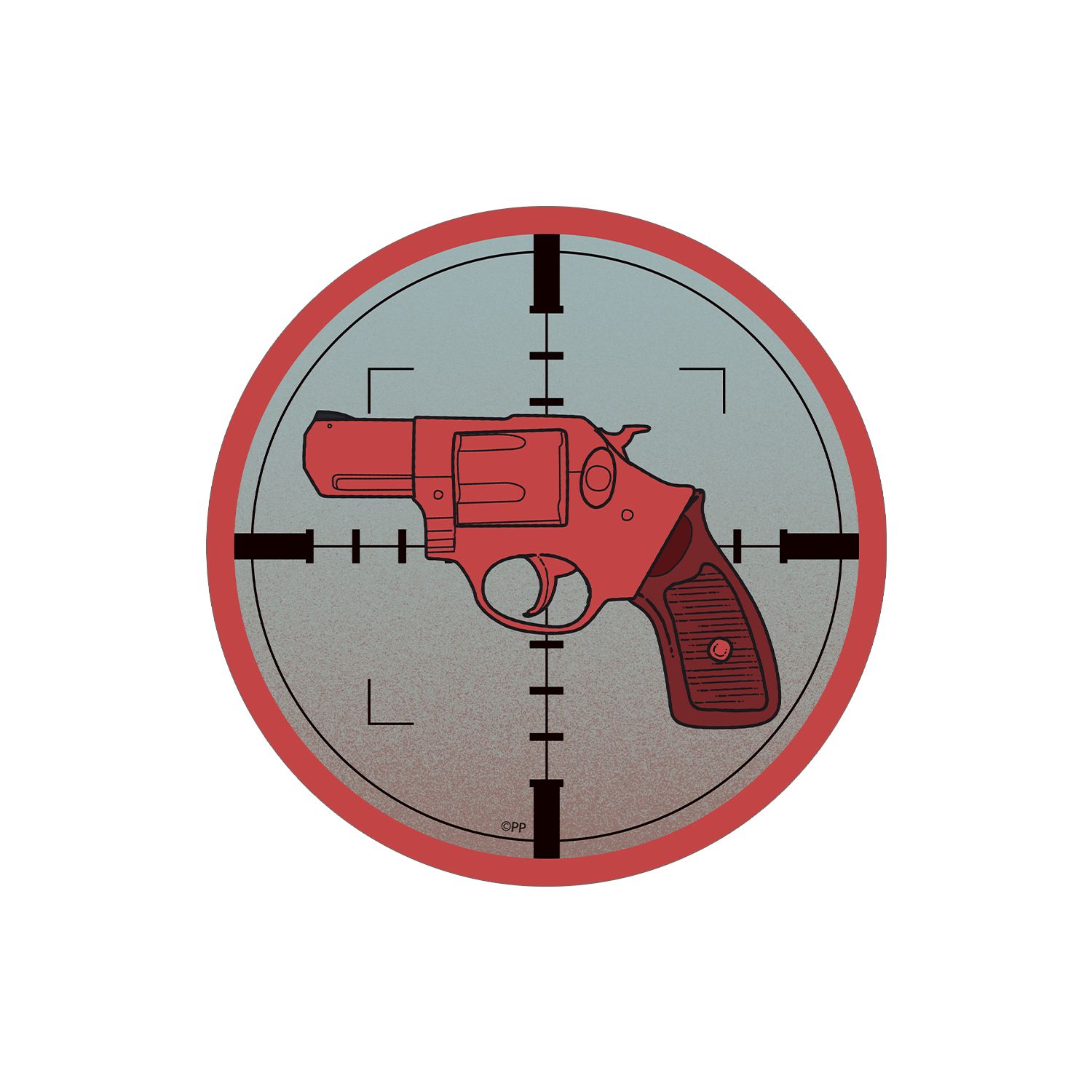 劇場版 PSYCHO-PASS サイコパス PROVIDENCE リボルバー ar-Unity ダイカットステッカー 画像 3 | AniSmile