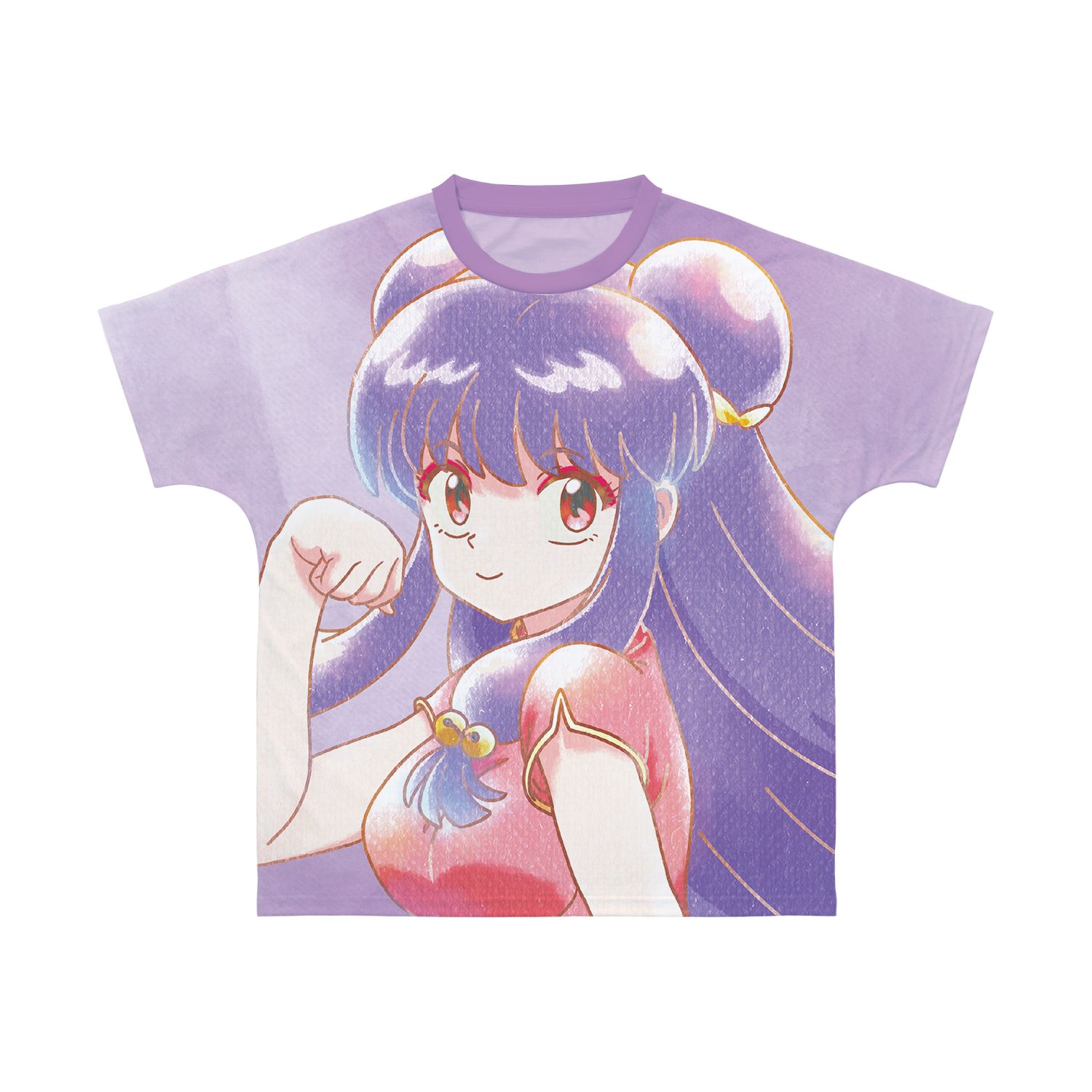 TVアニメ「らんま1/2」 シャンプー Ani-Art aqua label フルグラフィックTシャツユニセックス(サイズ/XL) 画像 4 | AniSmile