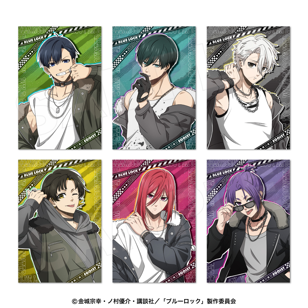 ブルーロック ポストカードセット(ワイルドエンカウント) 画像 2 | AniSmile