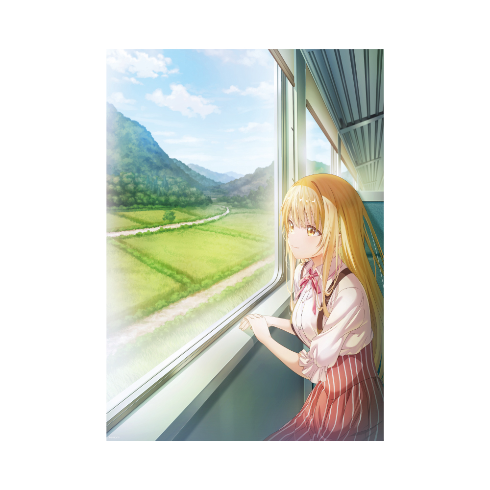 お隣の天使様にいつの間にか駄目人間にされていた件2 クリアポスター 2期ビジュアルB - 公式商品画像 | AniSmile