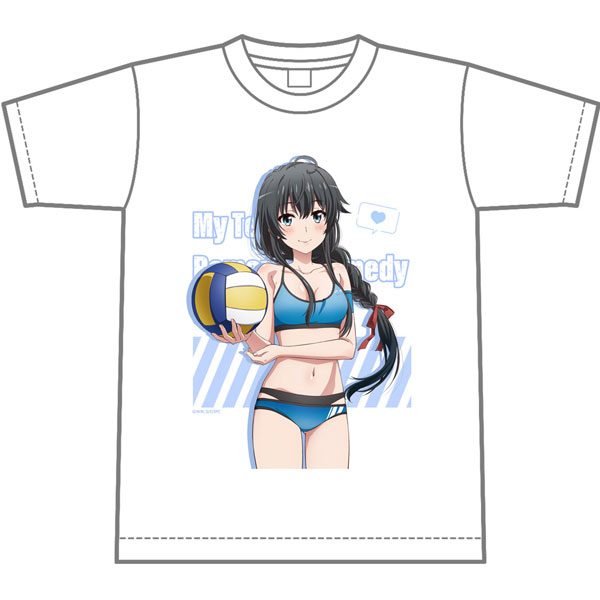 やはり俺の青春ラブコメはまちがっている。完 【描き下ろし】Tシャツ 雪乃(ビーチバレー)XL - 公式商品画像 | AniSmile