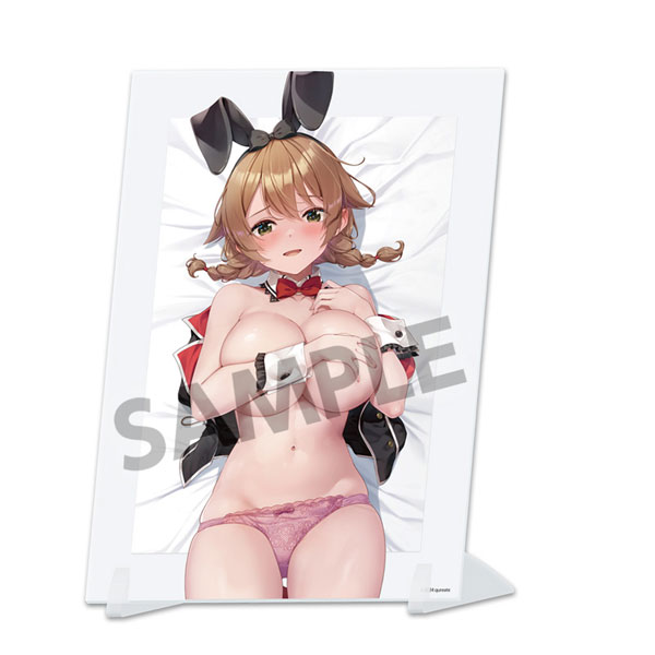 【再販】バニーガーデン 描き下ろしビジュアルアクリルプレート 花奈 B - 公式商品画像 | AniSmile