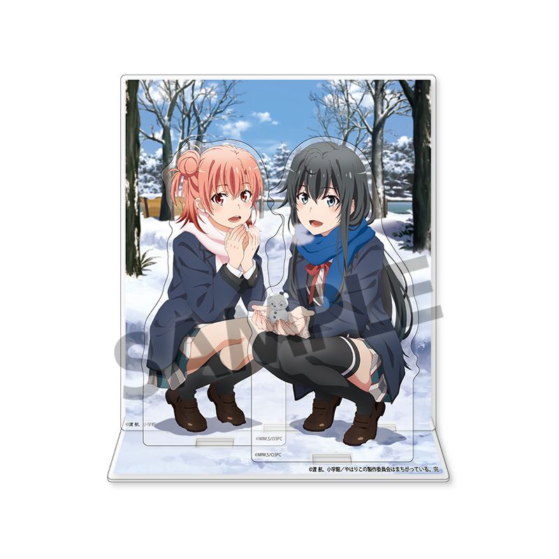やはり俺の青春ラブコメはまちがっている。完 背景付きアクリルスタンド 雪ノ下雪乃&由比ヶ浜結衣 2019 winter ver. 图片 2 | AniSmile
