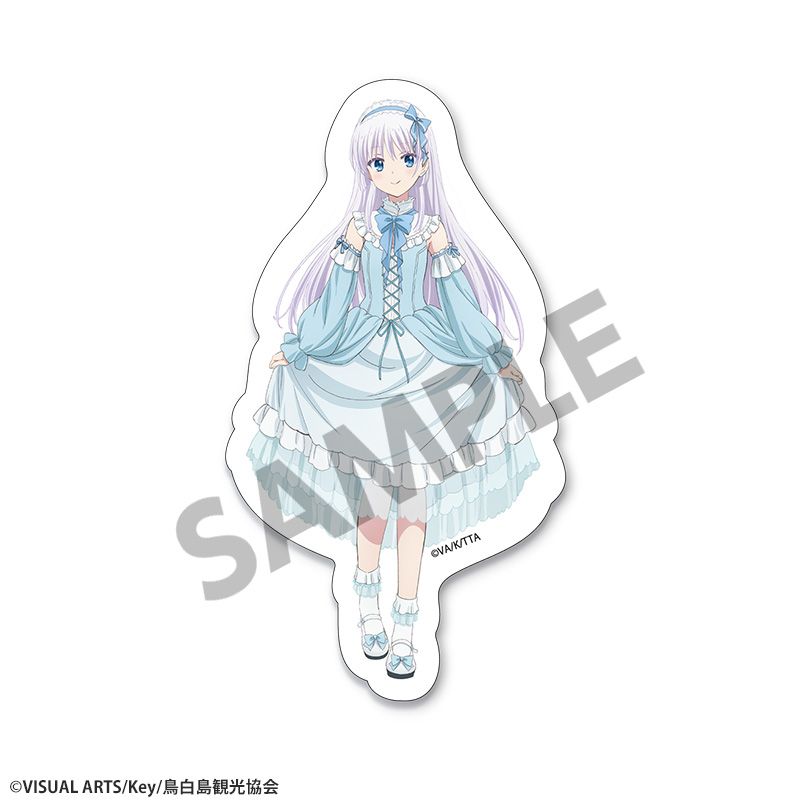 Summer Pockets 描き下ろしダイカットステッカー 鳴瀬しろは ゆめかわ ver. - AniSmile
