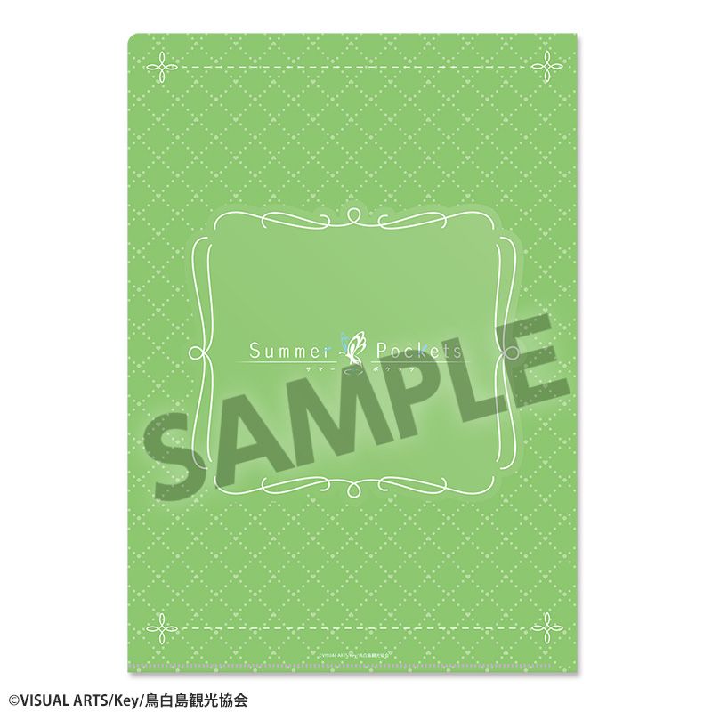 Summer Pockets 描き下ろしクリアファイル 紬ヴェンダース ゆめかわ ver. 画像 3 | AniSmile