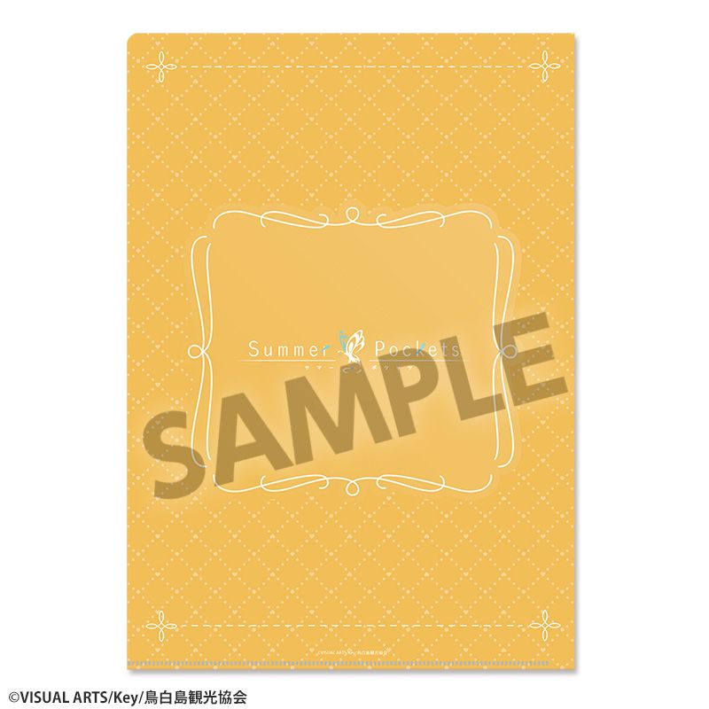Summer Pockets 描き下ろしクリアファイル 久島鴎 ゆめかわ ver. 画像 3 | AniSmile