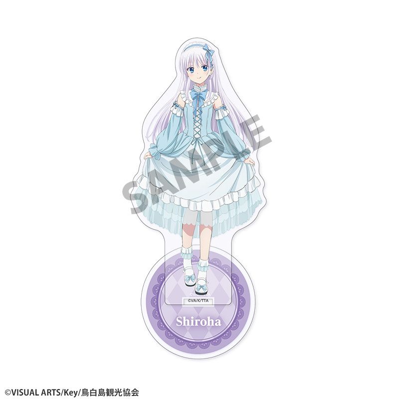 Summer Pockets 描き下ろしアクリルスタンド 鳴瀬しろは ゆめかわ ver. - AniSmile