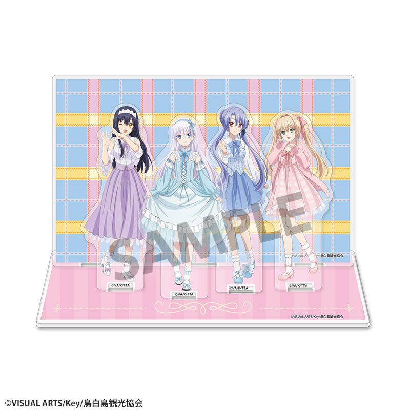 Summer Pockets 背景付き描き下ろしアクリルスタンド ゆめかわ ver. - AniSmile