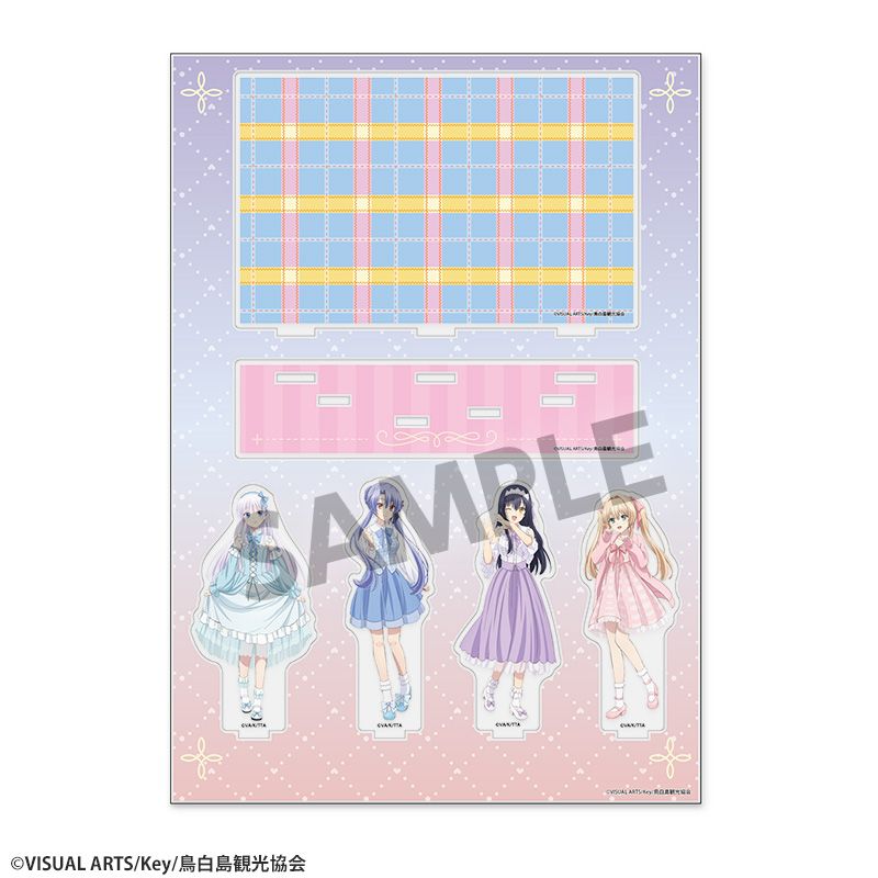 Summer Pockets 背景付き描き下ろしアクリルスタンド ゆめかわ ver. 图片 2 | AniSmile