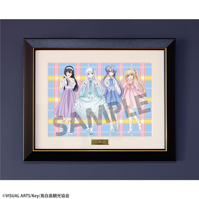 Summer Pockets 描き下ろしキャラファイングラフ ゆめかわ ver. - AniSmile