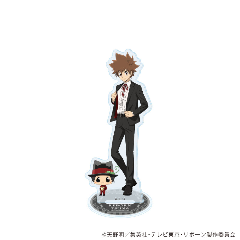 アクリルスタンド「家庭教師ヒットマンREBORN!」118/リボーン&沢田綱吉(描き下ろしイラスト) - 公式商品画像 | AniSmile