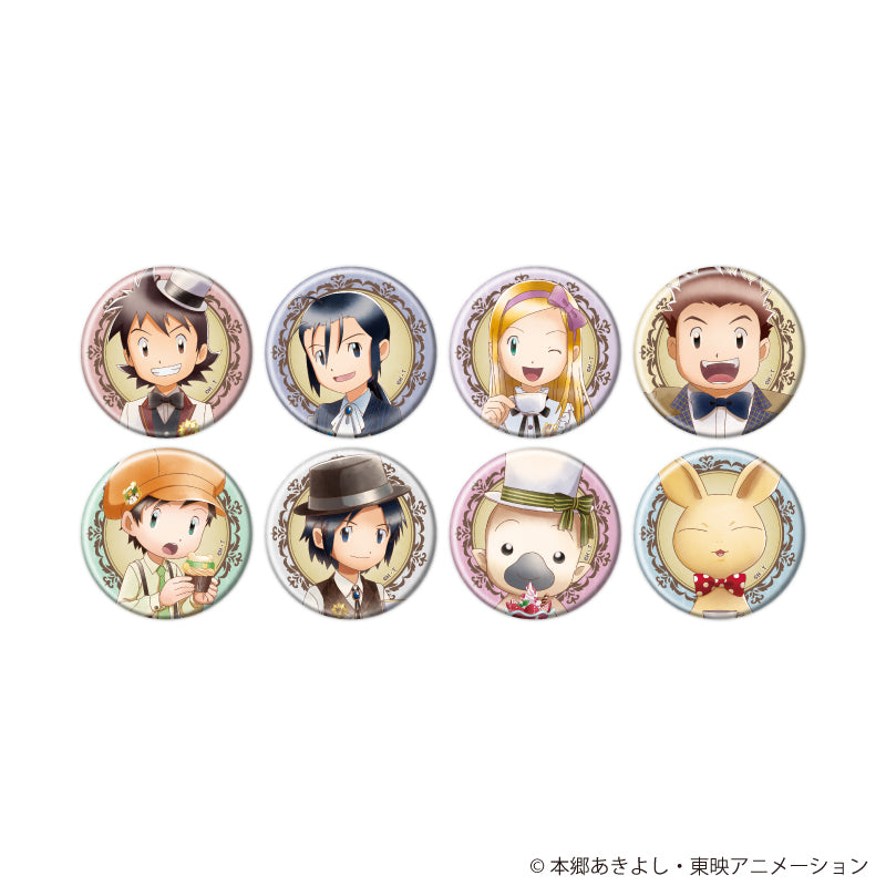 缶バッジ「デジモンフロンティア」03/お茶会ver. ブラインド(全8種)(描き下ろしイラスト) - 公式商品画像 | AniSmile