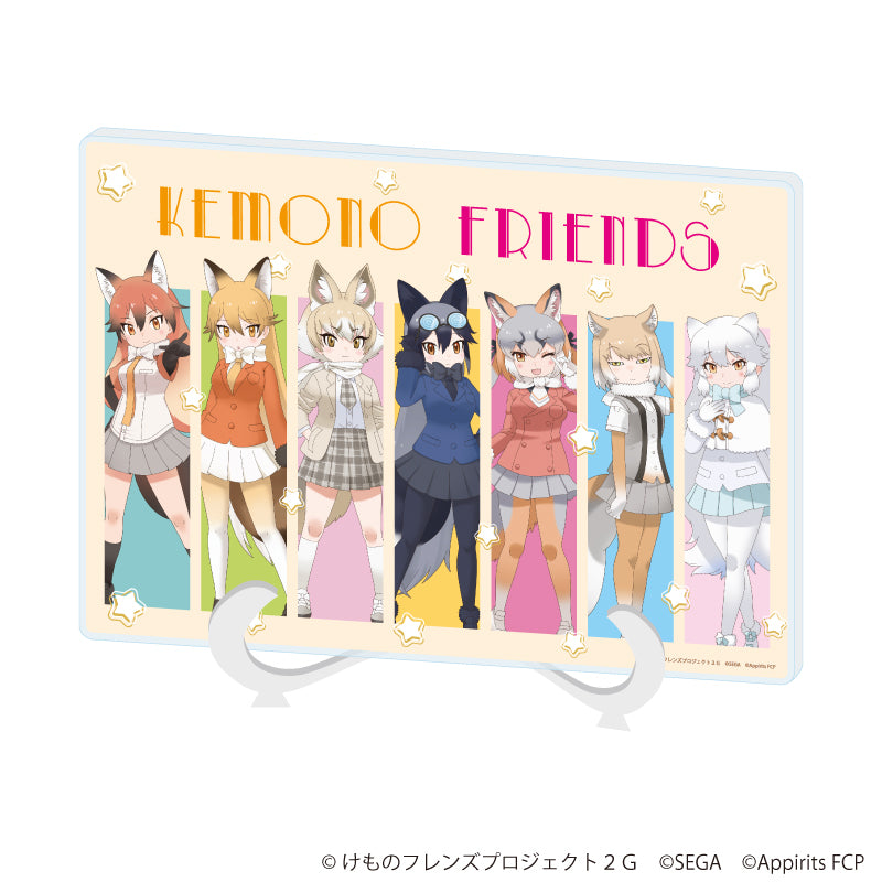 アクリルキーホルダー「けものフレンズ3」03/チアリーダーver. ブラインド(全7種)(描き下ろしイラスト) 画像 5 | AniSmile