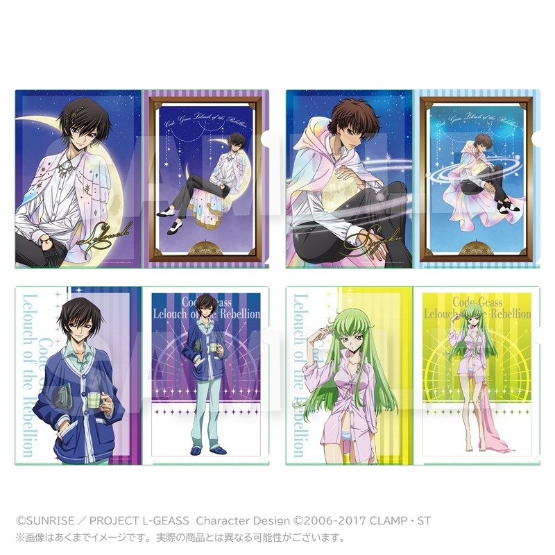 コードギアス 反逆のルルーシュ クリアファイル MoonNight ver. C.C. 画像 2 | AniSmile