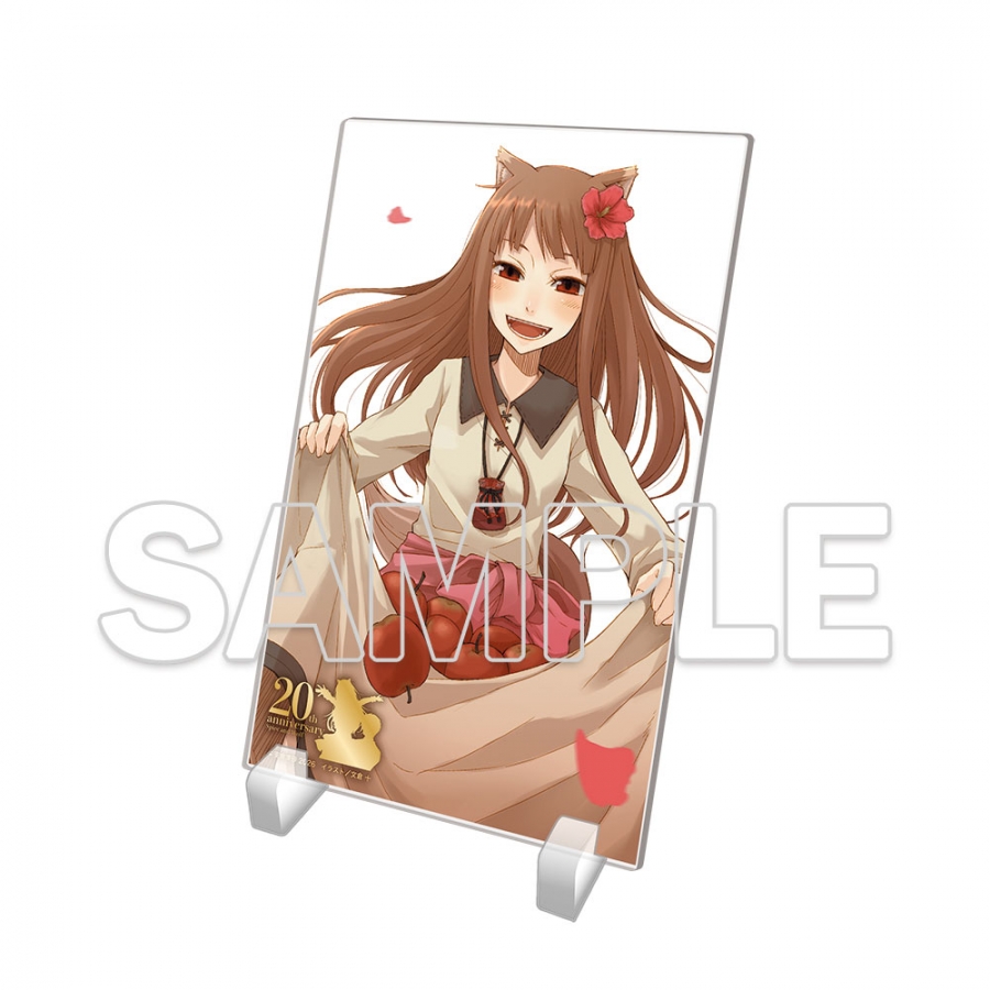 『狼と香辛料』原作20周年記念 アクリルプレートB - official product image | AniSmile
