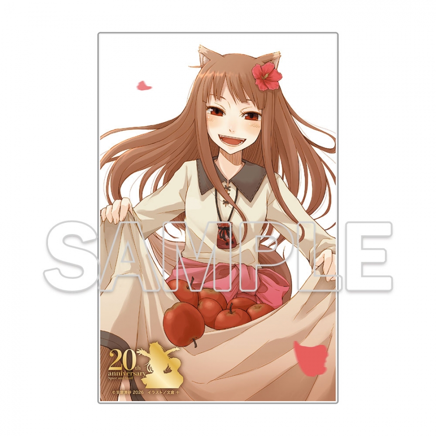 『狼と香辛料』原作20周年記念 アクリルプレートB Image 2 | AniSmile