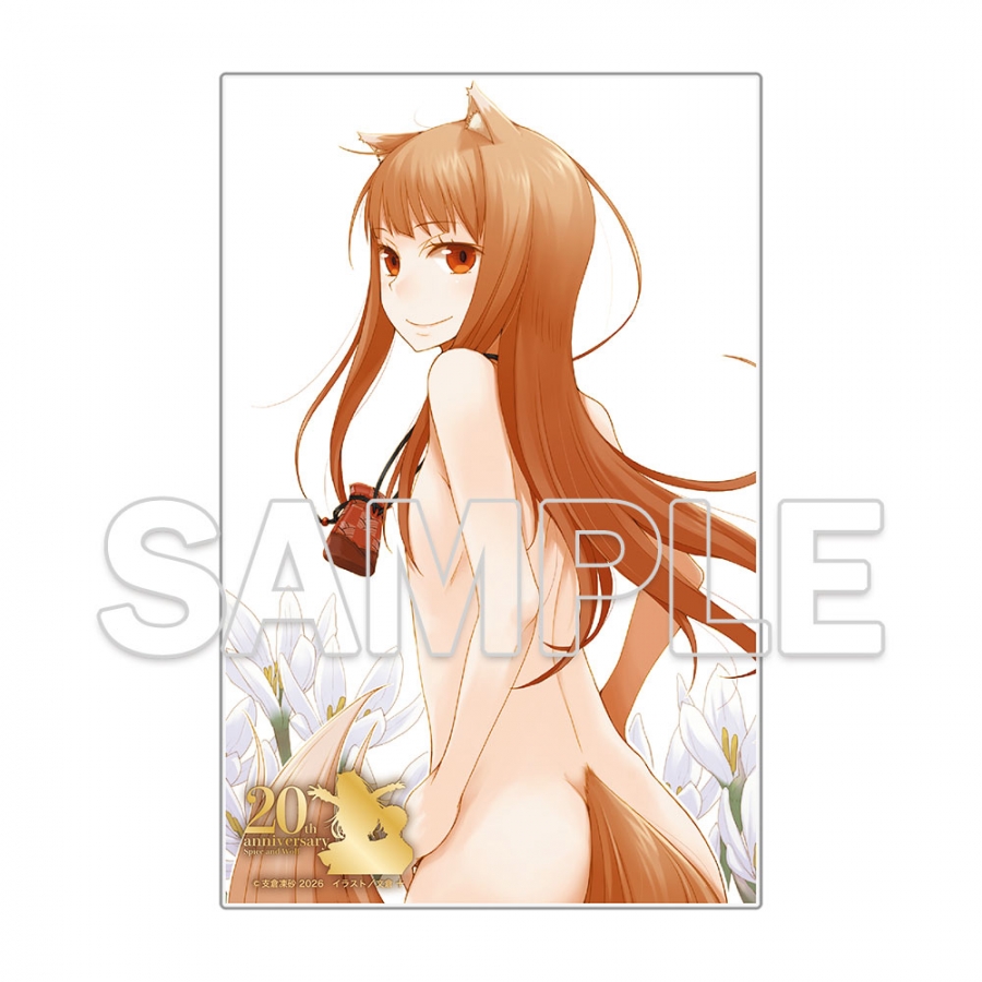 『狼と香辛料』原作20周年記念 アクリルプレートA 画像 2 | AniSmile