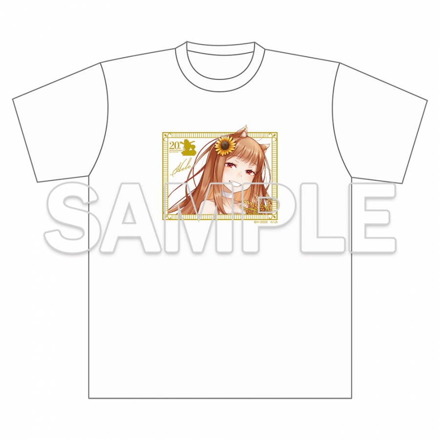 『狼と香辛料』原作20周年記念 Tシャツ ブライドver. L - official product image | AniSmile