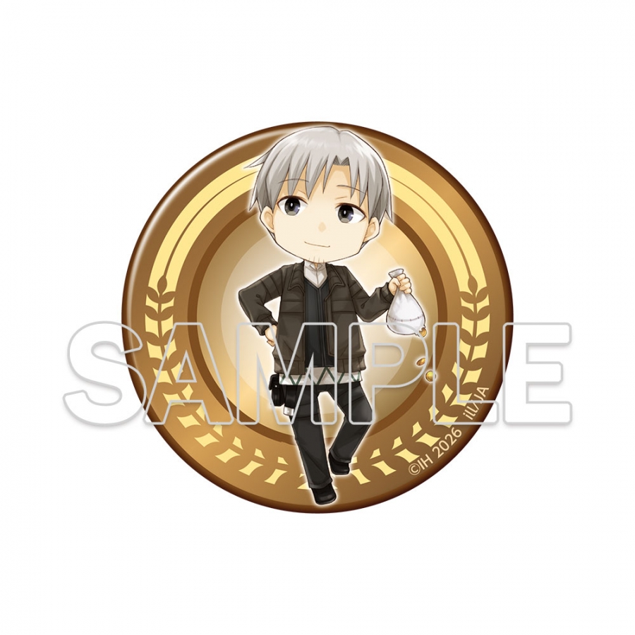 『狼と香辛料』原作20周年記念 トレーディング缶バッジ 描き下ろしミニキャラver. Image 3 | AniSmile