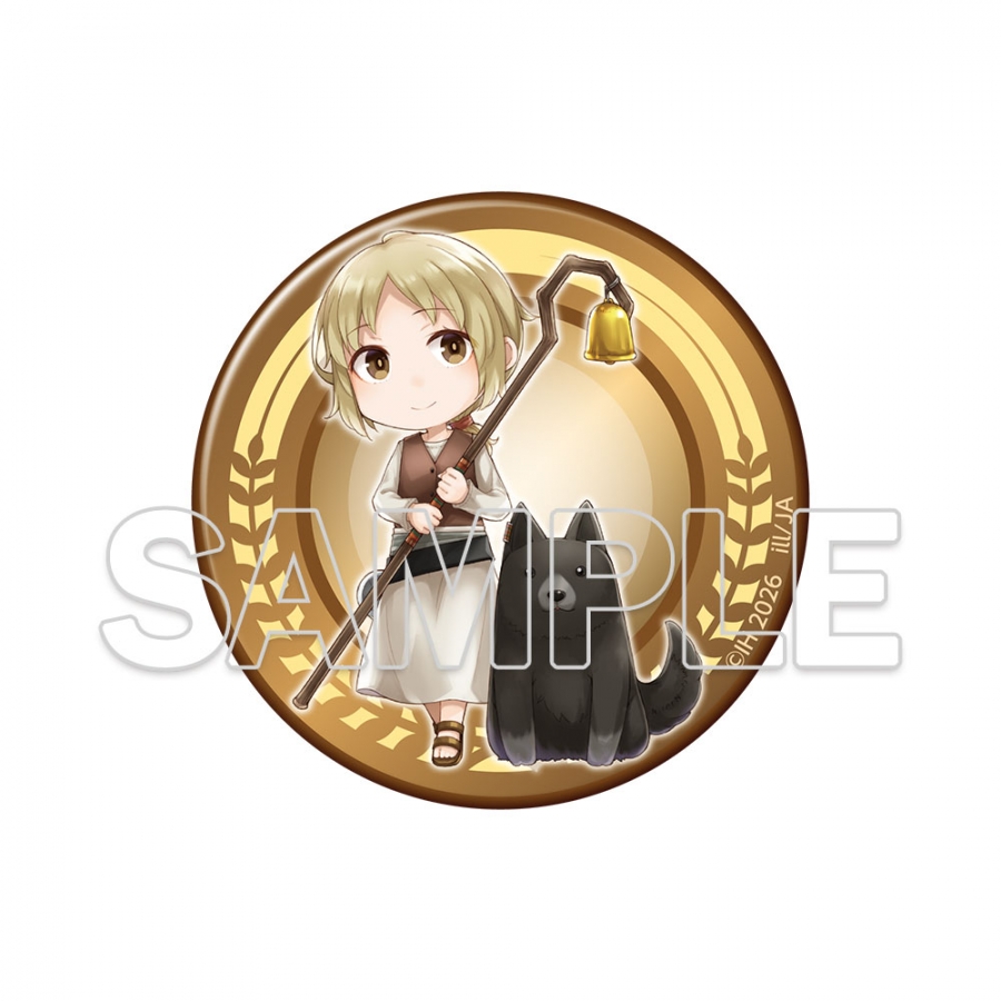 『狼と香辛料』原作20周年記念 トレーディング缶バッジ 描き下ろしミニキャラver. Image 4 | AniSmile