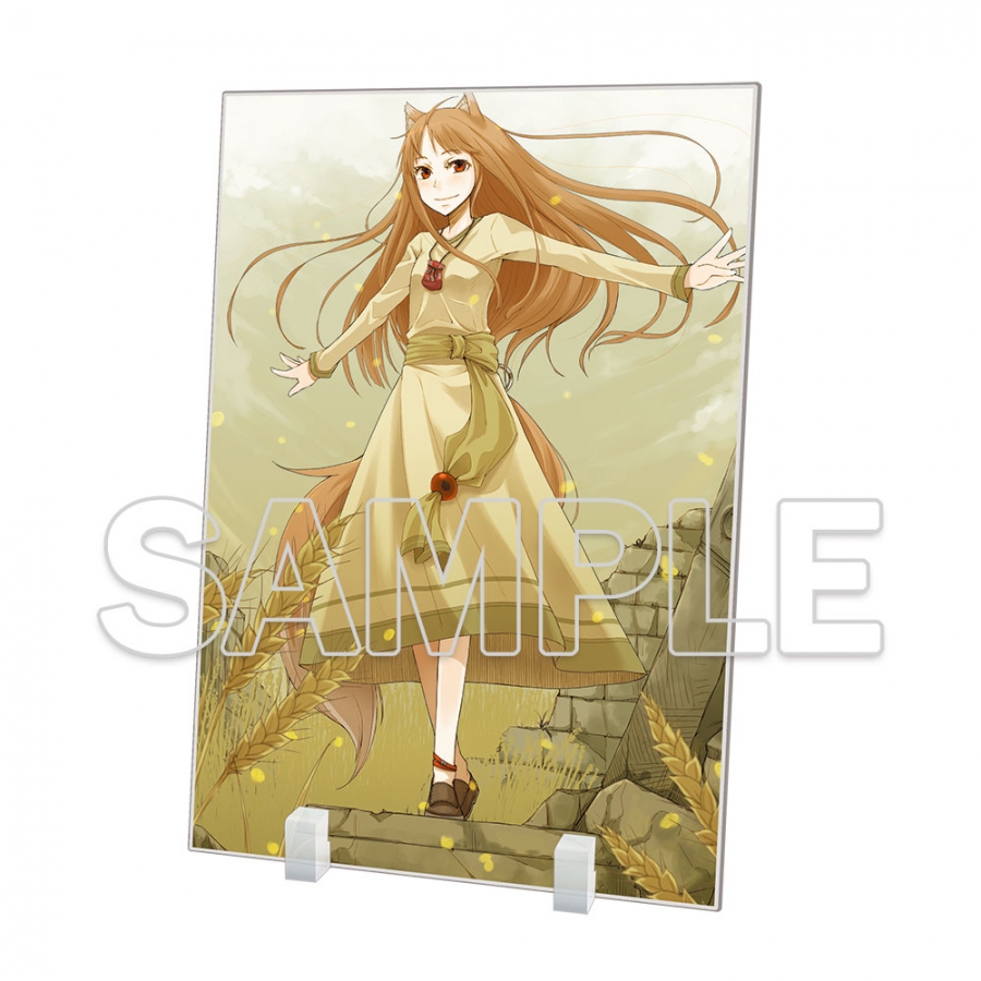 『狼と香辛料』原作20周年記念 ビッグアクリルプレート B - 公式商品画像 | AniSmile