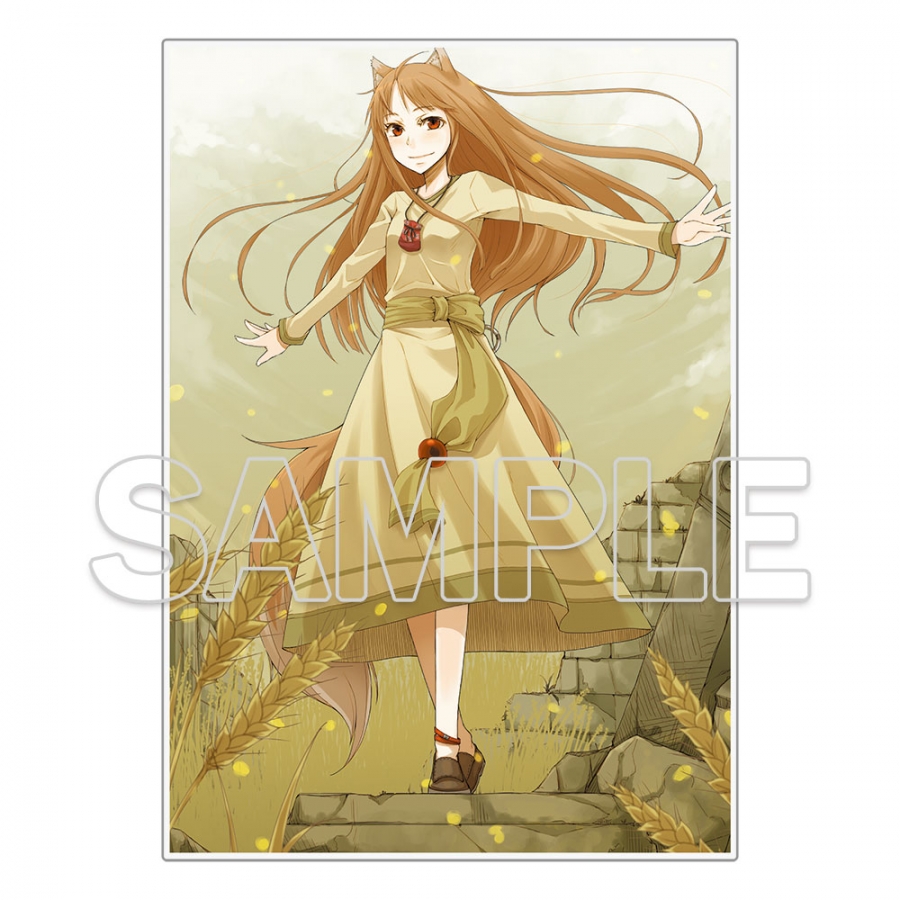 『狼と香辛料』原作20周年記念 ビッグアクリルプレート B 画像 2 | AniSmile