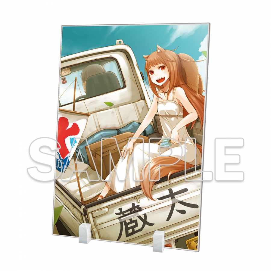 『狼と香辛料』原作20周年記念 ビッグアクリルプレート A - 公式商品画像 | AniSmile