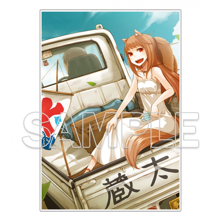 『狼と香辛料』原作20周年記念 ビッグアクリルプレート A 画像 2 | AniSmile
