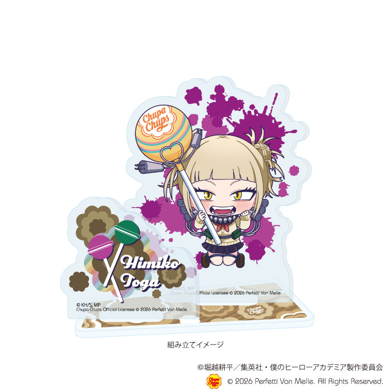 アクリルスタンドプレート「アニメ 『僕のヒーローアカデミア』×チュッパチャプス」10/トガヒミコ(ミニキャライラスト) 画像 2 | AniSmile
