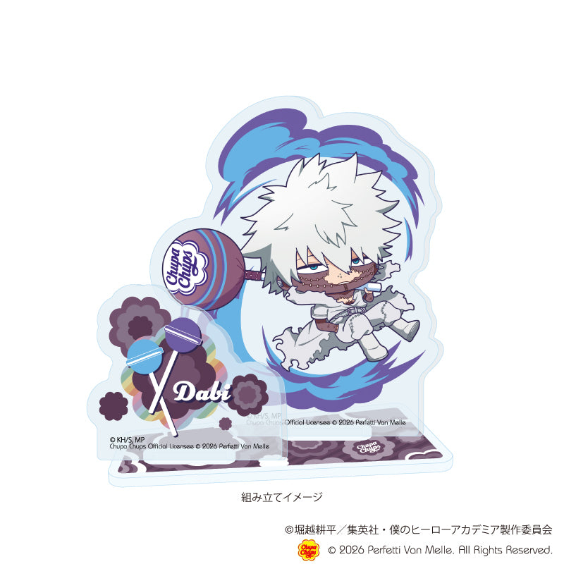 アクリルスタンドプレート「アニメ 『僕のヒーローアカデミア』×チュッパチャプス」09/荼毘(ミニキャライラスト) 画像 2 | AniSmile