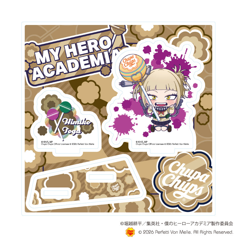 アクリルスタンドプレート「アニメ 『僕のヒーローアカデミア』×チュッパチャプス」07/芦戸 三奈(ミニキャライラスト) 画像 4 | AniSmile