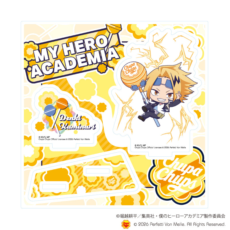 アクリルスタンドプレート「アニメ 『僕のヒーローアカデミア』×チュッパチャプス」06/上鳴 電気(ミニキャライラスト) - 公式商品画像 | AniSmile