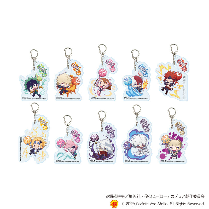 パーツ付きアクリルキーホルダー「アニメ 『僕のヒーローアカデミア』×チュッパチャプス」01/ブラインド(全10種)(ミニキャライラスト) - 公式商品画像 | AniSmile
