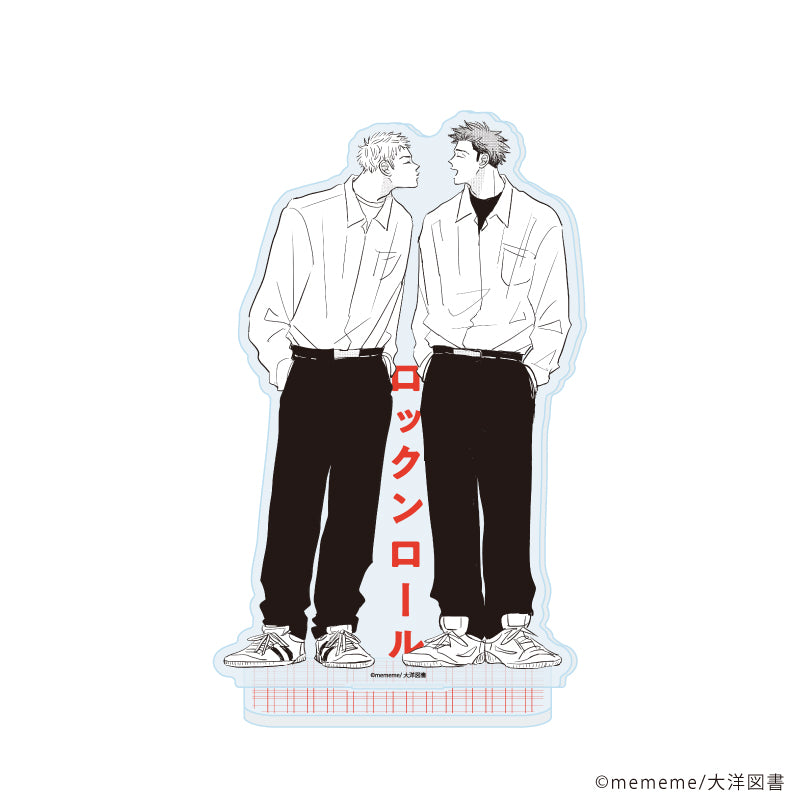 アクリルスタンド「mememe先生」02/ロックンロール(公式イラスト) - 公式商品画像 | AniSmile