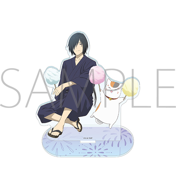 夏目友人帳 アクリルスタンド/的場静司&ニャンコ先生 サマーVer. - 官方商品图片 | AniSmile