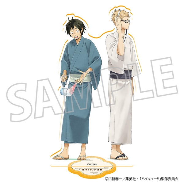 ハイキュー!! ふちからすたんど(アクリルスタンド)/月島&山口 - 公式商品画像 | AniSmile