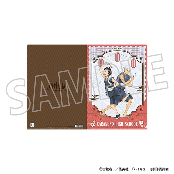 ハイキュー!! クリアファイル/西谷&田中 - 公式商品画像 | AniSmile