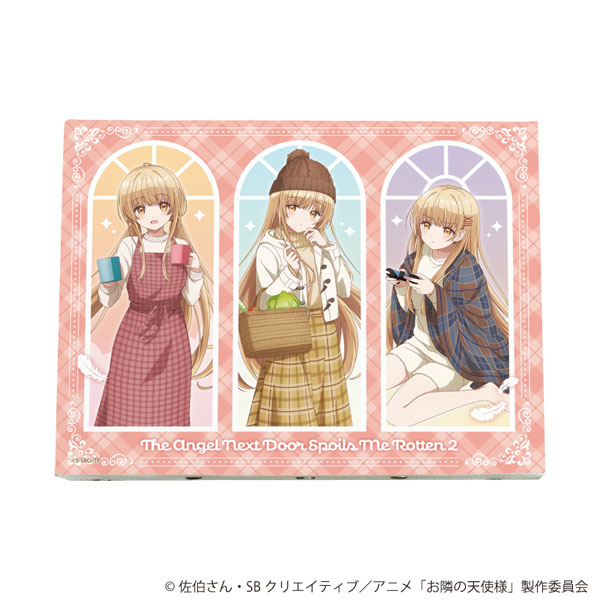 キャンバスボード「お隣の天使様にいつの間にか駄目人間にされていた件2」05/冬の1日ver. 集合デザイン(描き下ろしイラスト) - 公式商品画像 | AniSmile