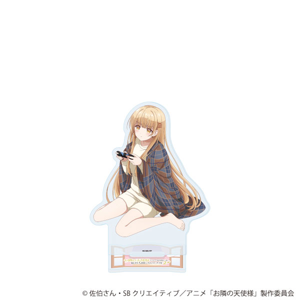 アクリルスタンド「お隣の天使様にいつの間にか駄目人間にされていた件2」17/椎名真昼 夜ver.(描き下ろしイラスト) - 公式商品画像 | AniSmile