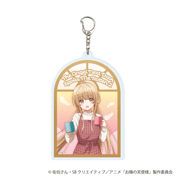 デカアクリルキーホルダー「お隣の天使様にいつの間にか駄目人間にされていた件2」05/椎名真昼 朝ver.(描き下ろしイラスト) - 公式商品画像 | AniSmile
