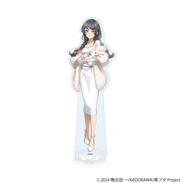 アクリルスタンド「青春ブタ野郎はサンタクロースの夢を見ない」07/桜島麻衣 ホワイトウィンターver.(描き下ろしイラスト) - 公式商品画像 | AniSmile