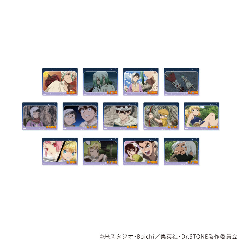 アクリルカード「Dr.STONE」17/ブラインド(全13種)(場面写イラスト) 画像 2 | AniSmile