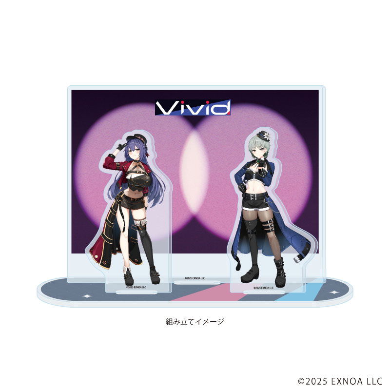 アクリルジオラマ「STELLAR IDOL PROJECT」06/Vivid(公式イラスト) 画像 2 | AniSmile