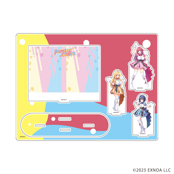 アクリルジオラマ「STELLAR IDOL PROJECT」05/Primary Colors(公式イラスト) - AniSmile