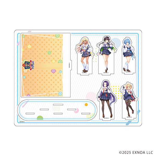 アクリルジオラマ「STELLAR IDOL PROJECT」03/橙美女学院アイドル部(公式イラスト) - 公式商品画像 | AniSmile