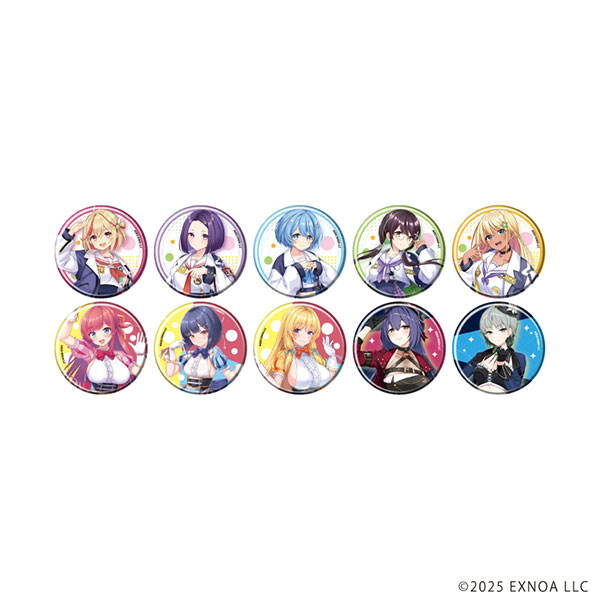 缶バッジ「STELLAR IDOL PROJECT」02/ブラインド(全10種)(公式イラスト) - 公式商品画像 | AniSmile