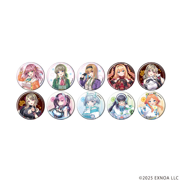 缶バッジ「STELLAR IDOL PROJECT」01/ブラインド(全10種)(公式イラスト) - 公式商品画像 | AniSmile